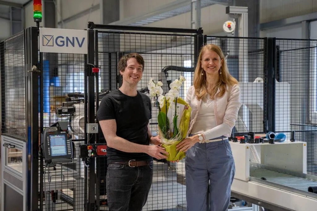 Bürgermeisterin Manuela Henkel zu Besuch bei der GNV GmbH